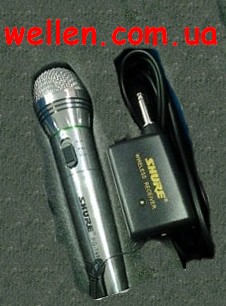 Радіомікрофон Shure Pg 748 + шнуровий мікрофон по ціні 400грн.