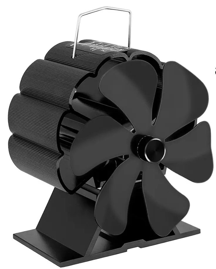 Вентилятор для камина, каминный вентилятор для каміна, обдув камина, котла, кулер для буржуйки печи плиты H-Power Store Fan